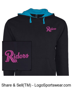 Valley Rough Riders Adult Hoodie APU28 Design Zoom